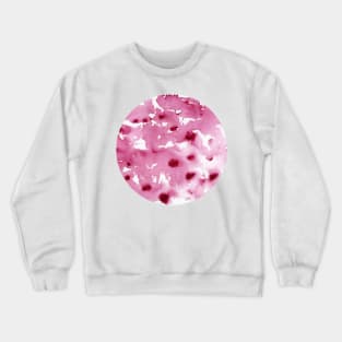 Poppies (circle) Crewneck Sweatshirt
